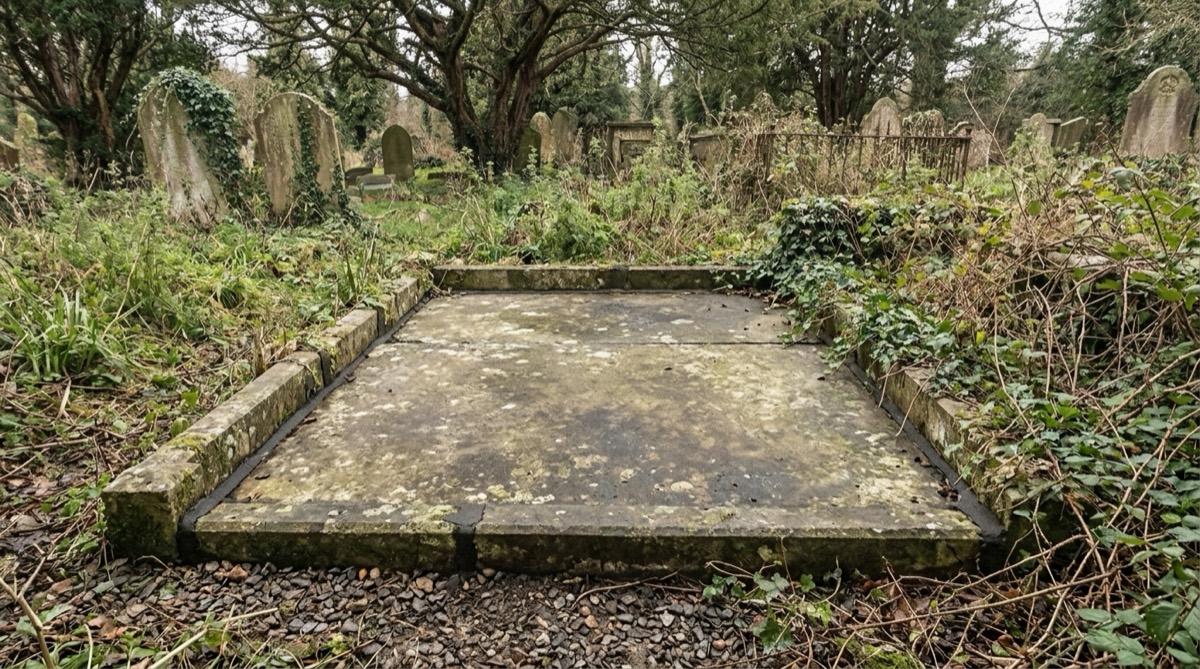 Sunken vault after restoration